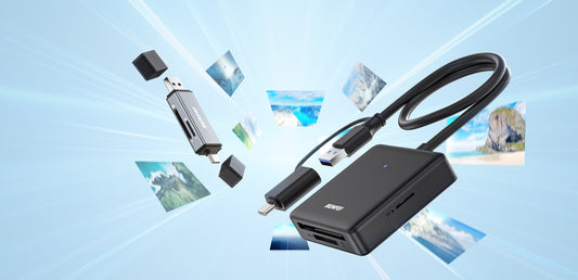 Benfei Memory Card Reader: Fast & Reliable File Transfers for Your Devices