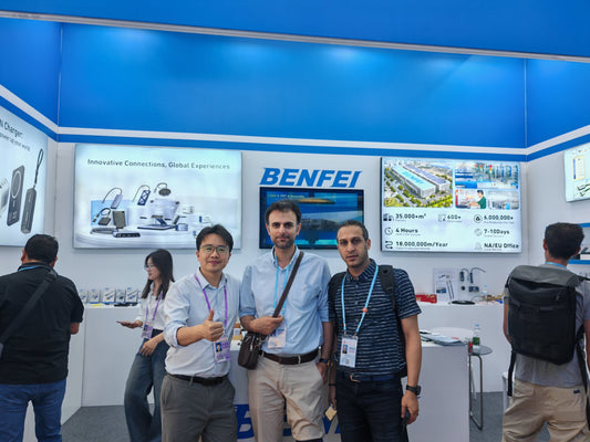 Benfei Shines at the 2025 Canton Fair, Showcasing Innovation and Global Connectivity