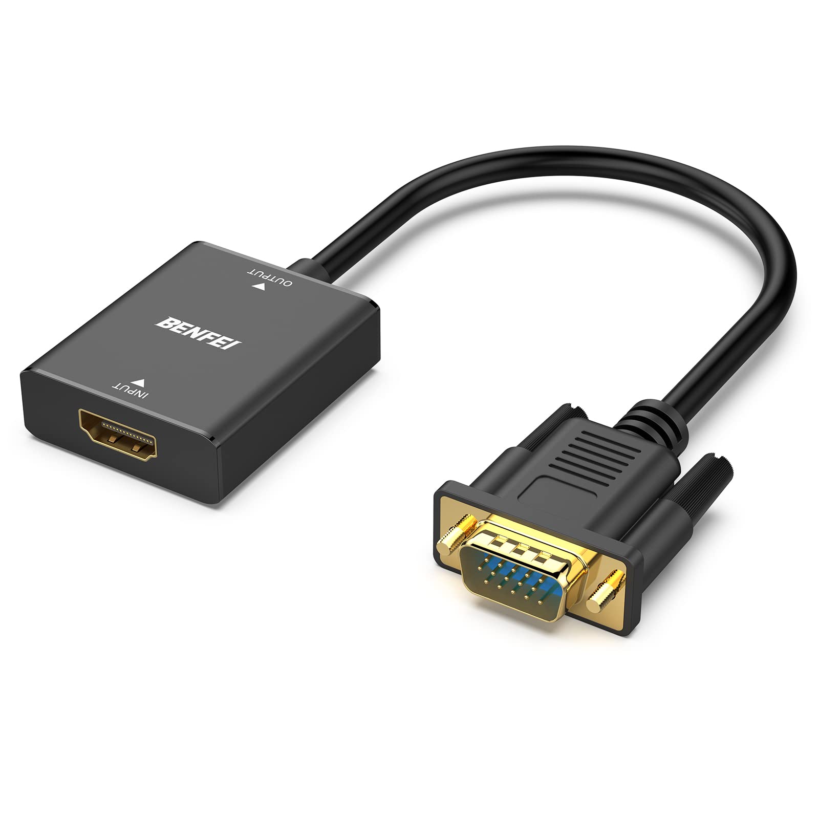 BENFEI HDMI to VGA, Uni-Directional HDMI Computer to VGA Monitor