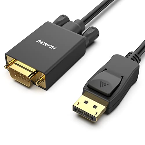 BENFEI DisplayPort to VGA Feet Cable, Uni-Directional DP
