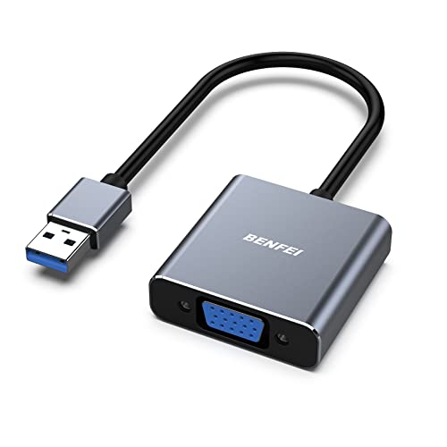 BENFEI USB 3.0 to HDMI Adapter, USB 3.0 to HDMI Male to Female Adapter for Windows 11, Windows 10, Windows 8.1, Windows 8, Windows 7(Not for Mac)
