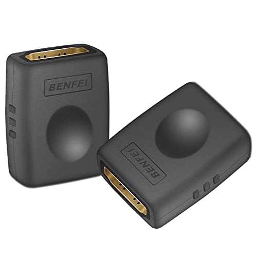 BENFEI 4K HDMI Coupler, 2 Pack HDMI Female to Female Adapter