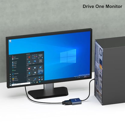 BENFEI USB 3.0 to HDMI Adapter, USB 3.0 to HDMI Male to Female Adapter for Windows 11, Windows 10, Windows 8.1, Windows 8, Windows 7(Not for Mac)