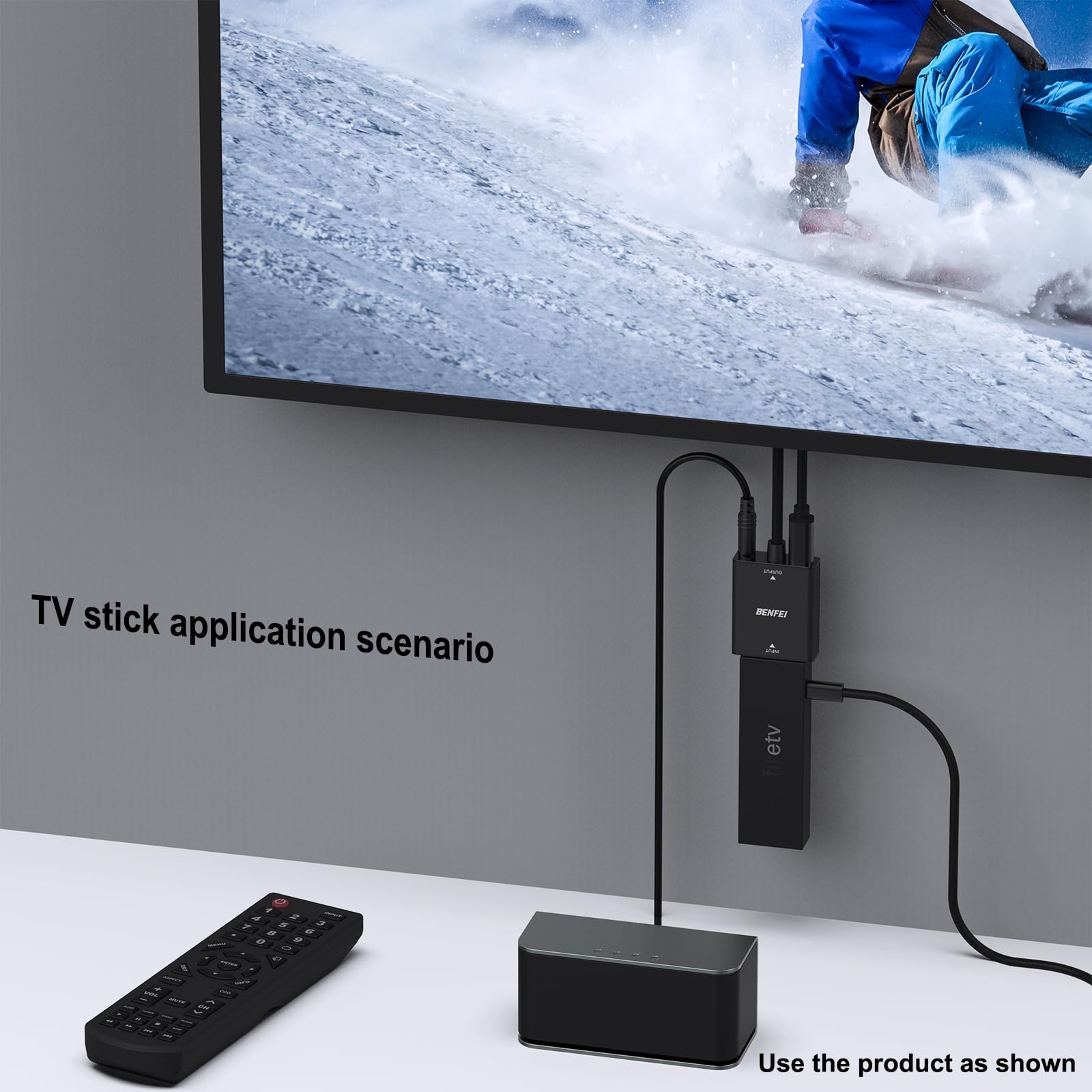 BENFEI HDMI to VGA, Uni-Directional HDMI Computer to VGA Monitor