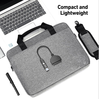 BENFEI SATA to USB Cable, 2in1 USB-C/USB 3.0 to SATA III Hard Driver Adapter Compatible for 2.5 inch HDD and SSD USB to 2.5 SSD HDD