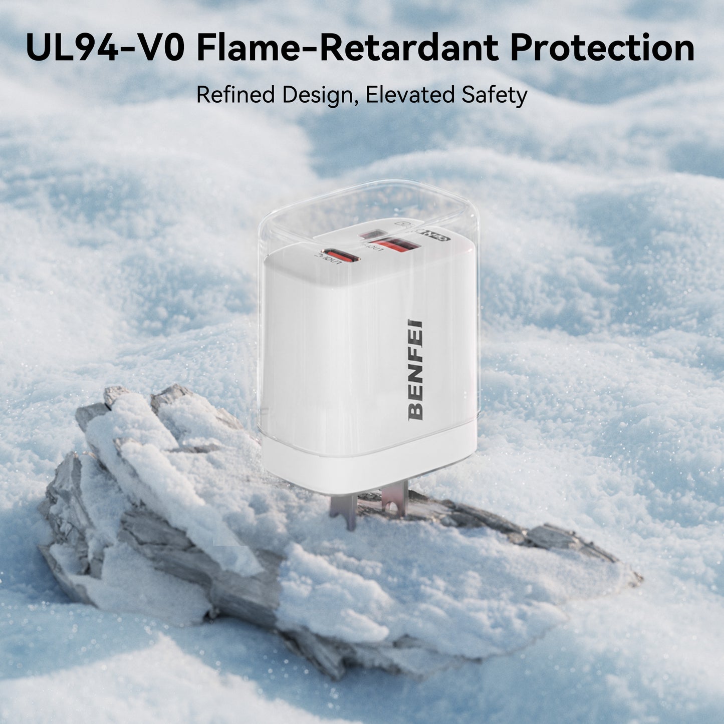 BENFEI 33W Fast Charger Block for iPhone 16/15 Series, Galaxy S25/S24, iPad Pro, Steam Deck