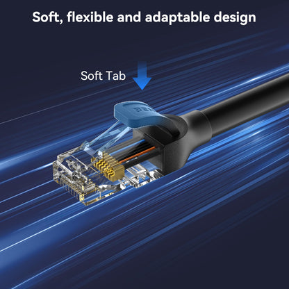 BENFEI Cat 6 Ethernet Cable 30ft, 250MHz 10Gbps Network Cable, RJ45 LAN Cable for 10/100/1000/10000 Mbps Network, Compatible with Router, Modem, Gaming Console, Streaming Devices, Laptop, PC