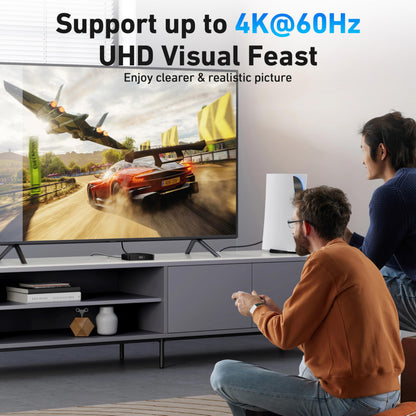 BENFEI HDMI Switch 4K@60Hz, Bi-Directional HDMI Switcher 2 Input 1 Output, 1 Input 2 Output, Supports 4K 3D HD 1080P Compatible for Firestick, Xbox PS4 Roku HDTV