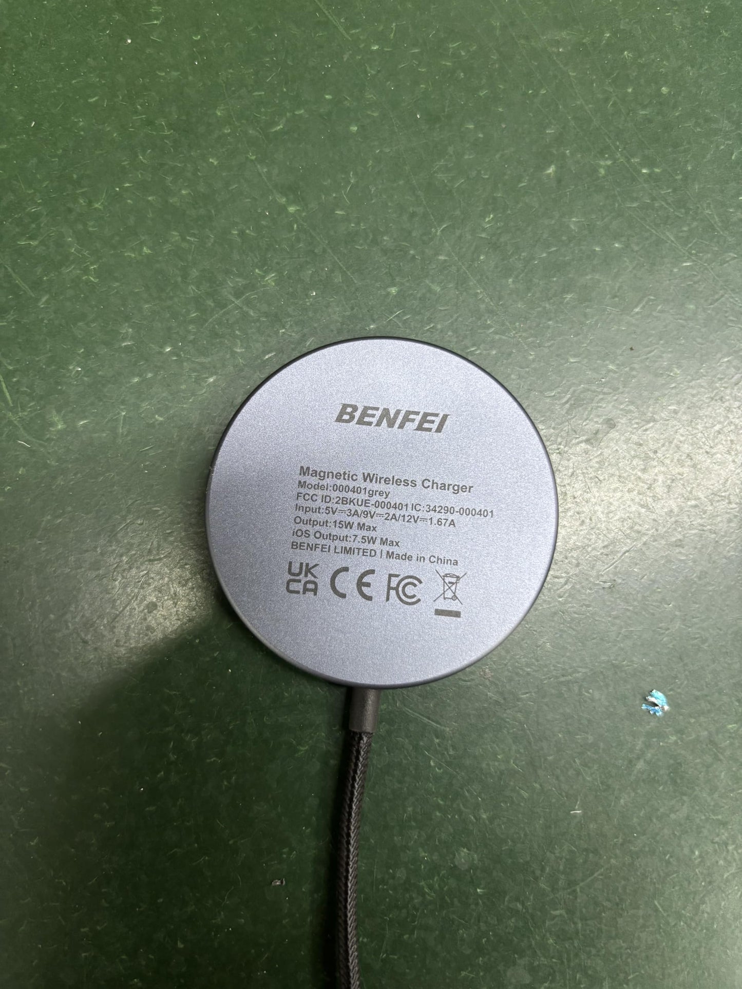 BENFEI Magnetic Wireless Charger 15w Compatile with MagSafe Charger/iPhone 16/16 Pro/16 Plus/16 Pro Max/iPhone 15 Pro Max Plus/iPhone 14 13 12 Series, Wireless Mag Safe Charging Pad, Mag Charger
